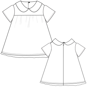 Fashion sewing patterns for GIRLS Dresses Dress 3097